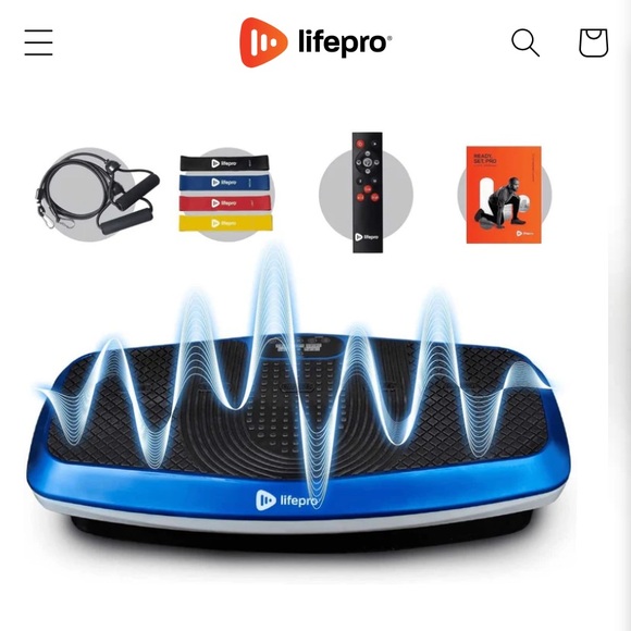 Lifepro - Hovert 3D Vibration Plate - Picture 1 of 6